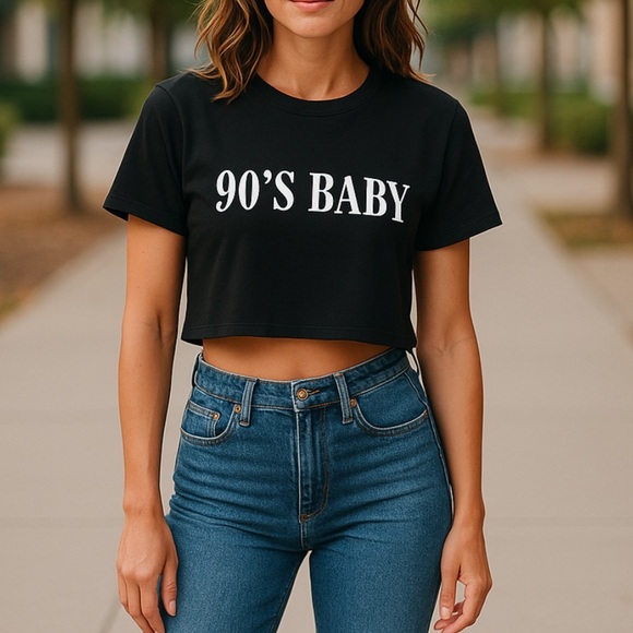 90’s Baby Crop Top | SIZE M - Picture 1 of 4